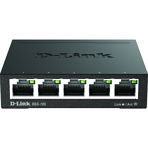 D-Link Gigabit Switch 5-Port Layer 2 DGS-105/E